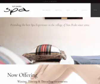 Sunpeaksspa.com(Sunpeaksspa) Screenshot