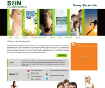 Sunpharma.com.my(Sun Pharmaceutical Sdn Bhd) Screenshot