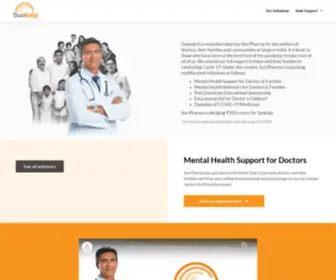 Sunpharmasunkalp.com(An initiative dedicated to doctors) Screenshot