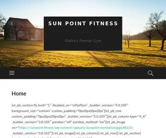 Sunpoint.fitness(Sun Point Fitness) Screenshot