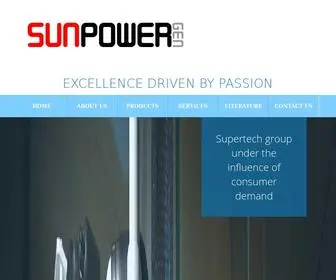 Sunpower.ae(Sunpower GEN) Screenshot