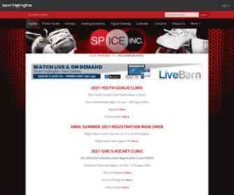 Sunprairieice.com(Sun Prairie Ice Arena) Screenshot