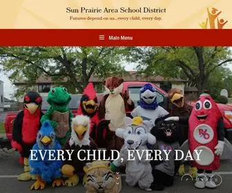 Sunprairieschools.org(Sun Prairie Area School District) Screenshot