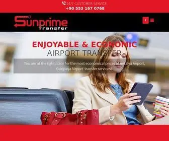 Sunprimetransfer.com(Sunprime Transfer) Screenshot