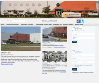 Sunpubfla.com(Sun Publications of Florida Around Osceola) Screenshot