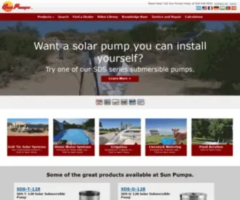 Sunpumps.com(Sun Pumps) Screenshot