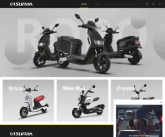 Sunraev.com(Best electric scooter and electric bikes manufacturer in china) Screenshot