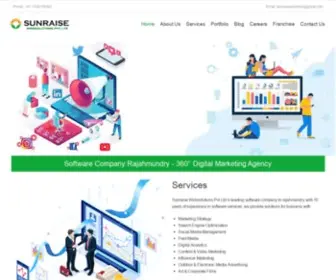 Sunraisesolutions.com(Sunraise Solutions) Screenshot