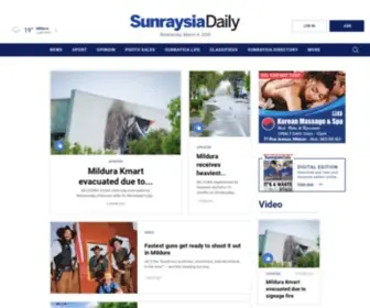 Sunraysiadaily.com.au(Sunraysia Daily) Screenshot