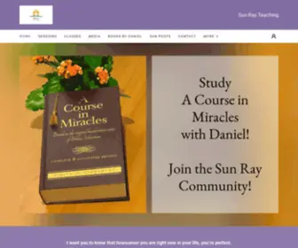 Sunrayteaching.com(Daniel Shai Spiritual Awakening) Screenshot