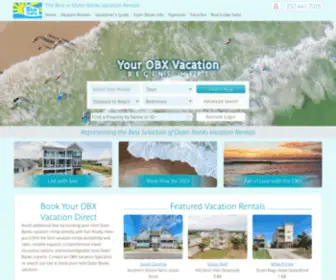 Sunrealtync.com(Outer Banks Vacation Rentals) Screenshot