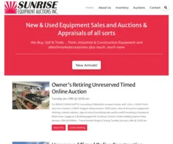 Sunrise-Equipment.com(Sunrise Equipment) Screenshot