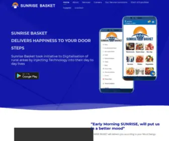 Sunrisebasket.in(Sunrise Basket) Screenshot