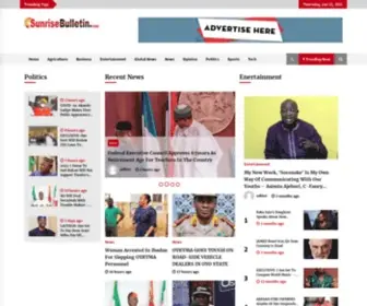 Sunrisebulletin.com(Number 1 Nigerian News Website) Screenshot