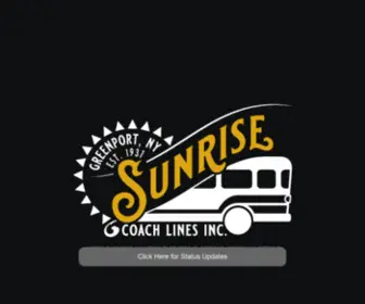 Sunrisecoach.com(Sunrise Coach Lines) Screenshot