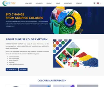 Sunrisecolour.com(SUNRISE COLOURS VIETNAM CO) Screenshot