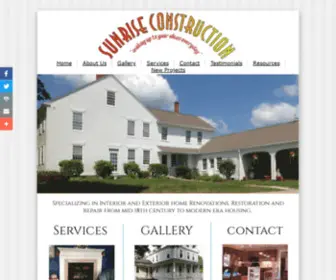 Sunriseconstruction.co(SUNRISE CONSTRUCTION) Screenshot