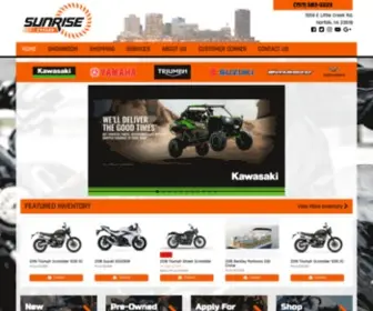 Sunrisecycle.com(New & Used Motorcycles) Screenshot