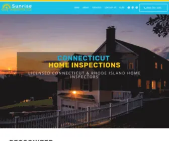 Sunrisehomeinspectionllc.com(Sunrise Home Inspection) Screenshot
