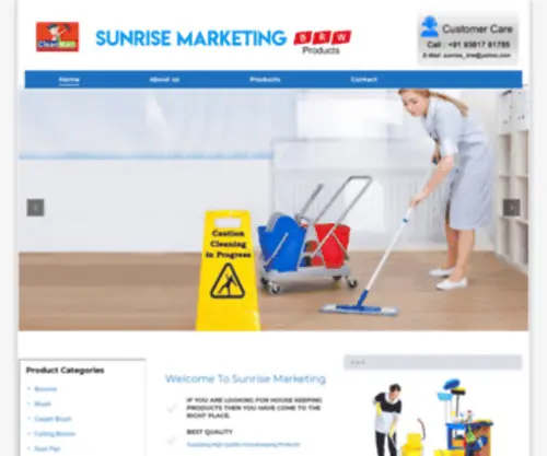 Sunrisemarketing.in(House Keeping) Screenshot