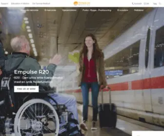 Sunrisemedical.dk(Kørestole) Screenshot