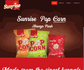 Sunrisesnacks.com(Always Fresh) Screenshot