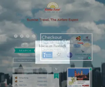 Sunrisetravel.co.th(ซันไรส์ซ แทรเวล) Screenshot