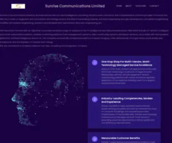Sunrisetrinidad.com(Sunrise Communications Limited) Screenshot