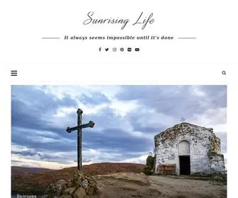 Sunrisinglife.com(Sunrising Life) Screenshot