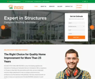 Sunroofsindia.com(Sun Structures & Roofing) Screenshot