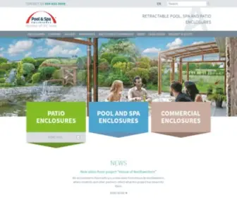Sunrooms-Enclosures.com(Pool enclosures and patio enclosures from Pool and Spa Enclosures USA) Screenshot
