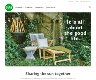 Suns-Gartenmoebel.de(Sharing the sun together) Screenshot