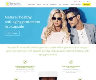 Sunsaferx.com(Sunsafe Rx) Screenshot