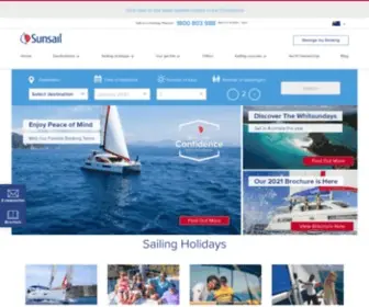 Sunsail.com.au(Yacht Charter & Sailing Holidays) Screenshot