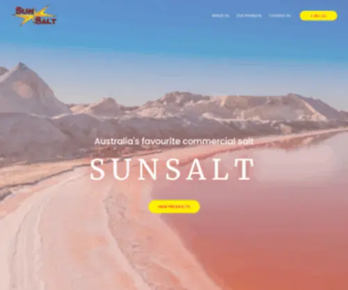 Sunsalt.com.au(Murray river salt) Screenshot