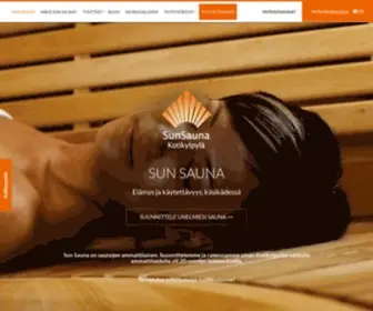 Sunsauna.fi(SUN SAUNA Oy) Screenshot