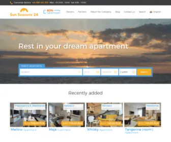 Sunseasons24.pl(Apartamenty w górach) Screenshot