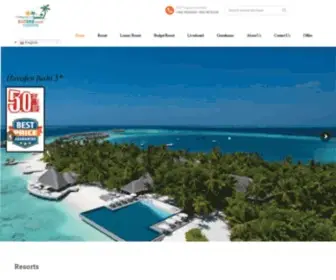 Sunseatravelmaldives.com(Sun sea travel maldives) Screenshot