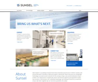 Sunsel.ca(Sunsel Systems) Screenshot