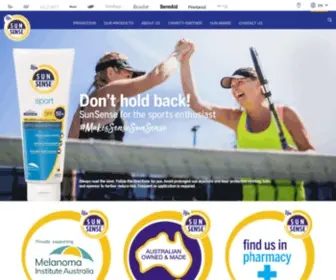 Sunsense.com.au(Sunscreen & Sun Protection Products) Screenshot