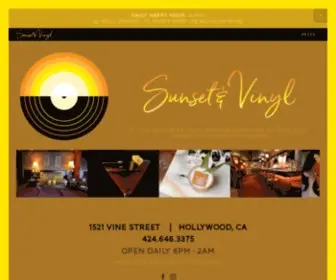 Sunsetandvinyl.com(Sunsetandvinyl) Screenshot