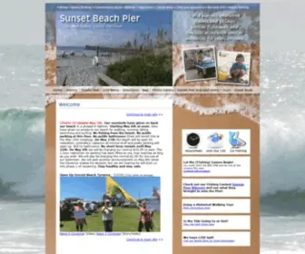 Sunsetbeachpier.com(Sunset Beach Pier) Screenshot