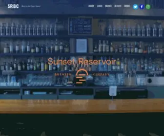 Sunsetbeersf.com(Sunset Reservoir Brewery) Screenshot