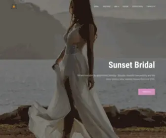 Sunsetbridal.com.au(Sunset Bridal) Screenshot