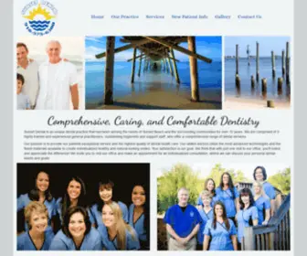 Sunsetdental.com(Dentist in Sunset Beach) Screenshot