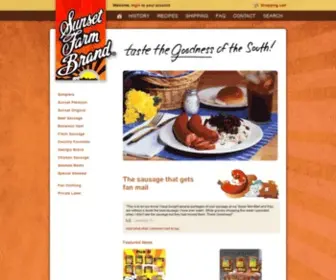 Sunsetfarmfoods.com(Sunset Farm Foods) Screenshot