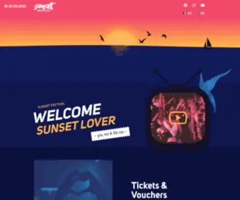 Sunsetfestival.ro(You, me & the sea) Screenshot