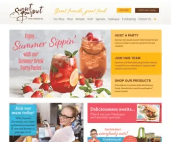 Sunsetgourmet.ca(Sunset Gourmet) Screenshot