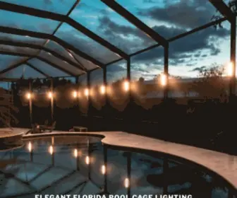 Sunsetlightingdesign.com(LED Lanai Lighting) Screenshot
