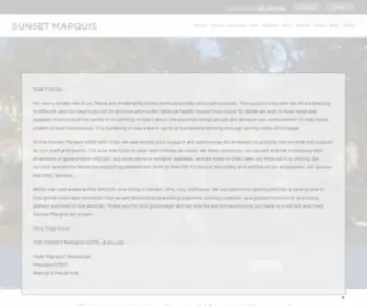 Sunsetmarquis.com(Sunset Marquis) Screenshot